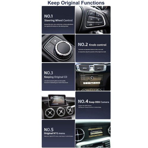 For Mercedes Benz S Class W221 NTG3.0 10.25'' Car Display Android Stereo CarPlay - Picture 8 of 24