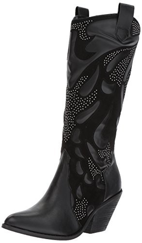 Carlos by Carlos Santana Womens Axel Leather Pointed Toe Mid-Calf Cowboy Boots Carlos by Carlos Santana Womens Axel Leather Pointed Toe Mid-Calf Cowboy Boots