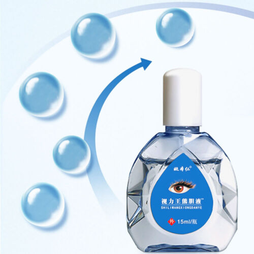15ml Pulizia Occhi Collirio Fresco Rimozione Fatica-Rilass Occhi Cura Salute Goccia - Foto 9 di 10