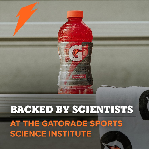 Bebida deportiva Gatorade Thirst Quencher, congelación de glaciares escarcha, botellas de 12 oz, 12 Pa - Imagen 5 de 17