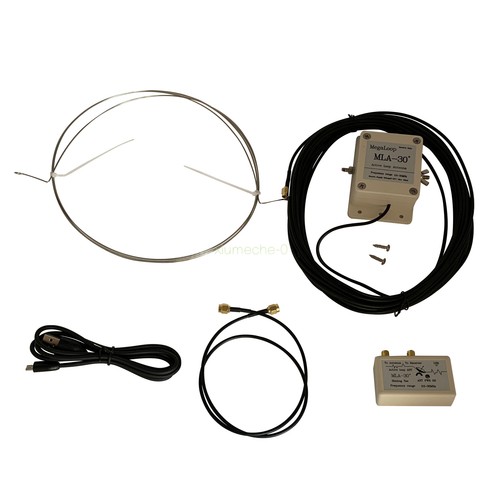 MLA-30+ 0,5-30 MHz Ring aktive Empfangsantenne Welle SDR Loop Radio Antenne NEU - Bild 3 von 8