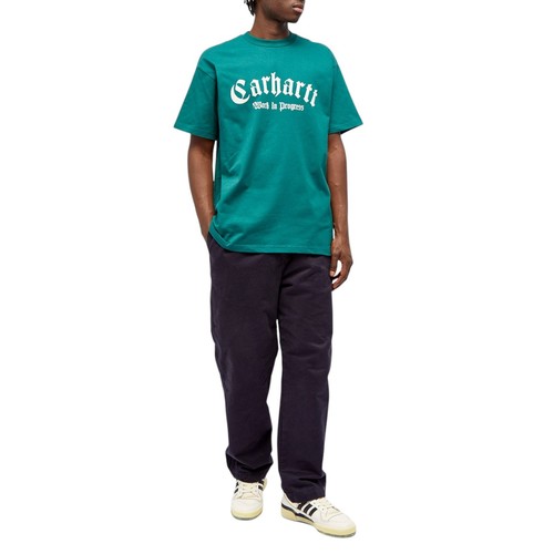 Carhartt WIP Mens ONYX T Shirts Printed Relaxed Fit Short Sleeve Cotton Tee New - Picture 6 of 35
