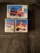 Set Of 2 Vintage Lego Mini Sets. 430 Biplane And 435 Tipper Truck