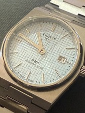 Tissot PRX Powermatic 80 Ice Blue Men’s Watch 40mm Stainless Steel Boxed