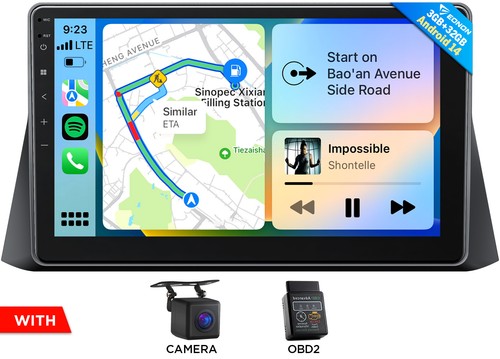 For Honda Accord 2009 10.1" Android 14 Car Radio Stereo GPS Sat Nav CarPlay WiFi - Picture 26 of 26