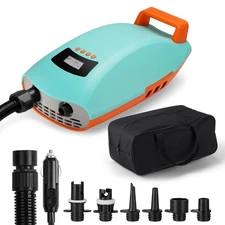 Swonder Seawolf 30% Faster 20 PSI SUP Electric Pump, Dual Cylinder - 3 Colors