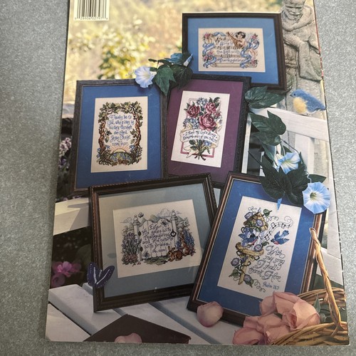Scriptures Of Thanksgiving Cross Stitch Leaflet 2787 Leisure Arts 11 Designs - Picture 7 of 7