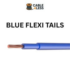 Blue Flexi Tails cable - Meter Tails -  6181Y 25 mm² Double Insulated