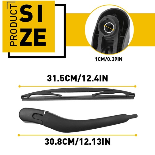 2set Rear Windshield Wiper Back Arm & Blade Set For Buick Enclave 08-17 15280813 - Picture 4 of 10