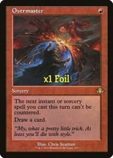 MTG Foil Retro Dominaria Remastered DMR Overmaster MINT