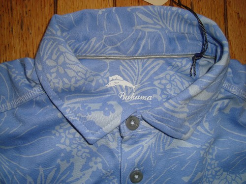 TOMMY BAHAMA MEN'S COTTON POLYESTER HAWAIIAN POLO SHIRT SIZE SMALL BNWT@$110.00 - Picture 3 of 9