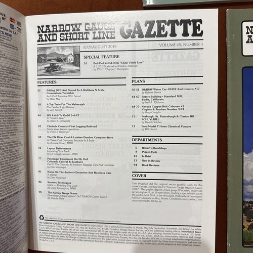 Schmalspur- & Kurzstreckenanzeiger Eisenbahnmagazin 2019 (5) fehlt Mai/Juni - Bild 7 von 11