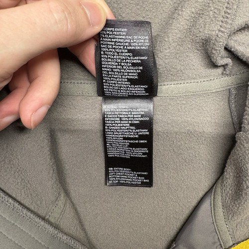 The North Face Steep Series Full Zip Hooded Jacket Flash Dry Mens Large Gray - Picture 7 of 17