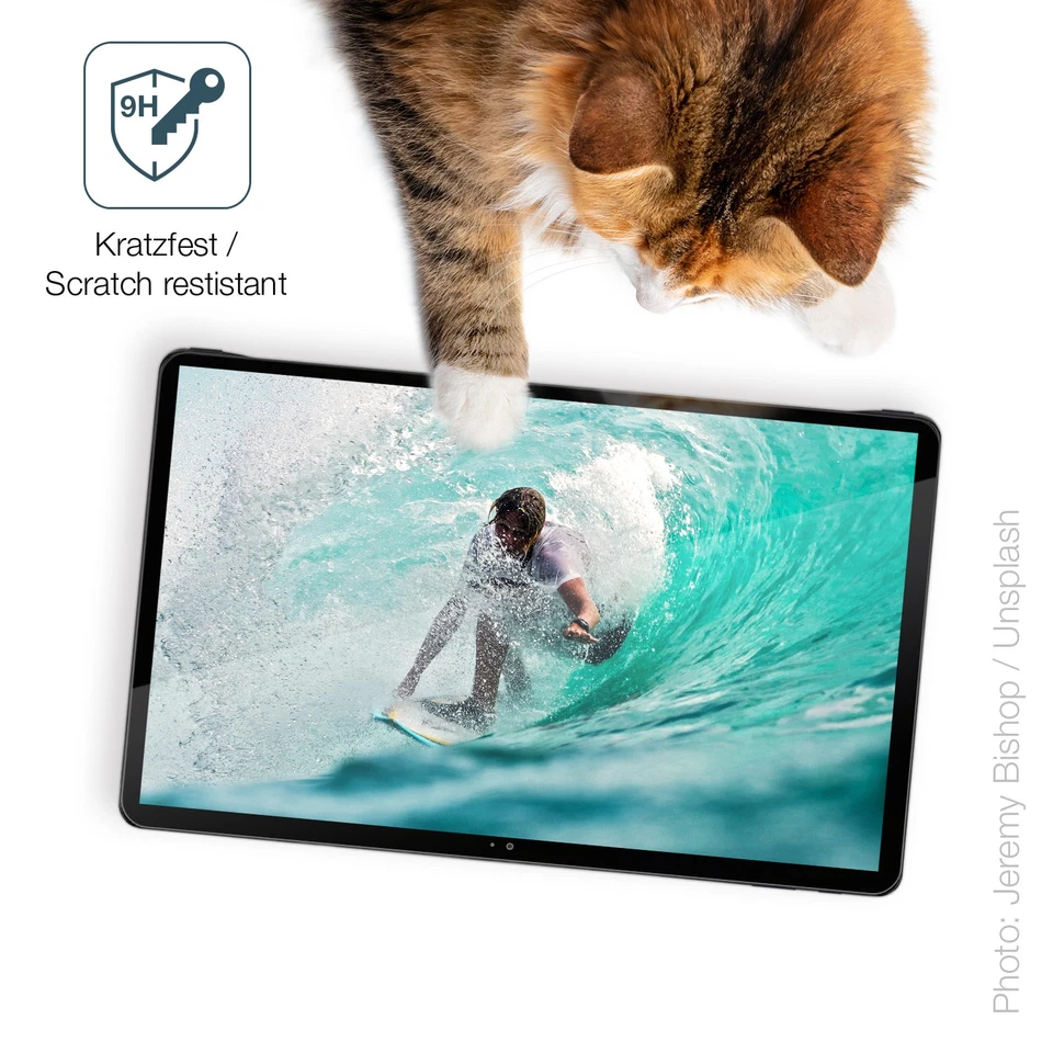 2x Screen Protector for Samsung Galaxy View 18.4 Zoll Flexible Glass 9H dipos - Image 3 of 4