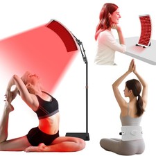 Red Light Therapy Device 660nm Red 850nm Infrared LED Therapy Lamp for Fa...