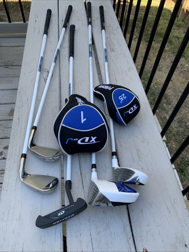 NICE Precise XD-J Complete 5 Club Junior Golf Set w/Bag Blue Boys LEFT HANDED - Picture 6 of 21