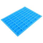 2PCS Rectangle Moulds Caramel Silicone 40 Grids Ice Cube Chocolate DIY Cake
