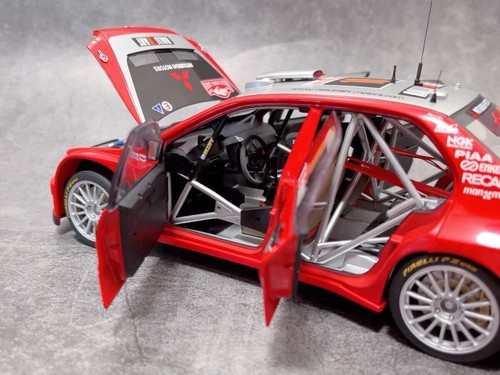Auto Art 1/18 Racing Division Mitsubishi Lancer Wrc05 Panizzi 10 Monte Carlo Ral - Picture 4 of 7