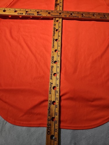 Nike Engineered Houston Astros Jersey Mens Large Orange Blank Alternate MLB - Picture 12 of 13