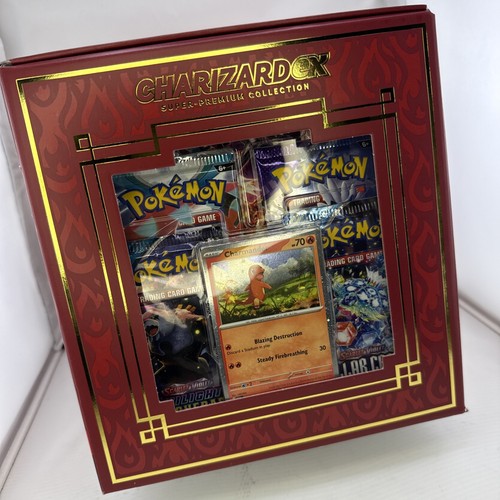 Rare Pokemon Cards TCG Charizard Ex Super Premium Collection 10 Booster Packs - Picture 6 of 15