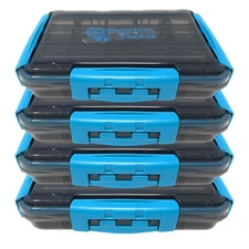 Reaction Tackle Ultimate Waterproof Tackle Box Trays with Removable Dividers ...