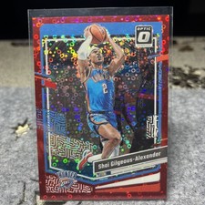2023-24 Panini Donruss Optic - Shai Gilgeous-Alexander #104 Red Fast Break  /75