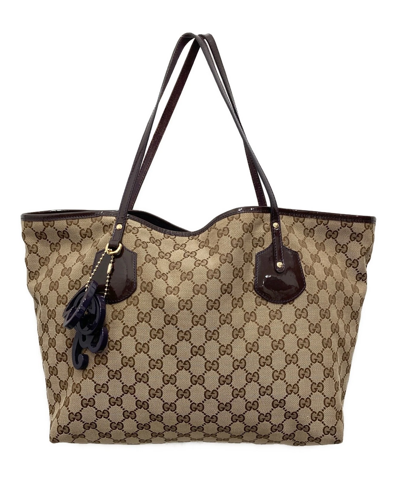 Gucci GG 211975 Canvas Tote Bag #TFB12865