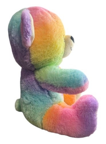 Kings Island Orion Roller Coaster Rainbow Stuffed Bear 11” Plush Peek-A-Boo Toys - Picture 5 of 8