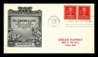 Dr Jim Stamps Dr Crawford W Long Pair First Day Cover Day Lowry Cachet