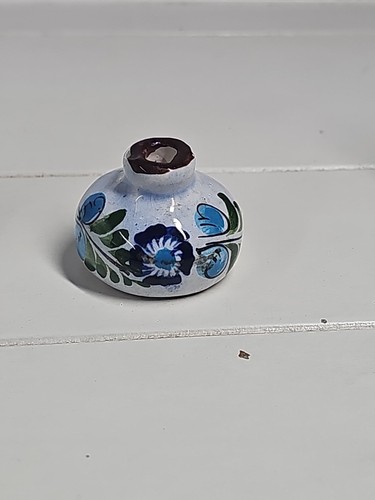 Mexican Tonala Pottery Miniature/Dollhouse Vase Tiny 1” - Picture 4 of 6