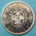 1964 Canada Silver Dollar - Uncirculated