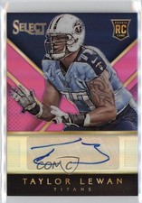 2014 Panini Select Rookie Auto Fuchsia Prizm /199 Taylor Lewan #RA-TL Auto RC