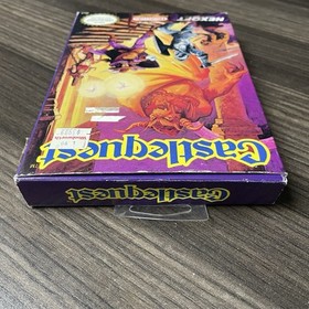 Castlequest Nintendo NES Complete Game + Box + Manual + Poster + Map