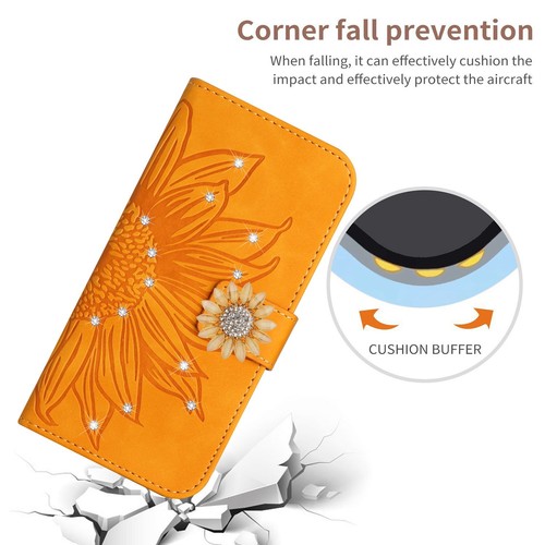 For Moto G 5G/Stylus/Power/Play 2025 Diamond Card Wallet Stand Phone Case Cover - Picture 62 of 101
