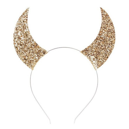 Kids Headwear Trendy Hair Hoop Cute Devil Horn Headband Shining Hair Accessory - Picture 15 of 28