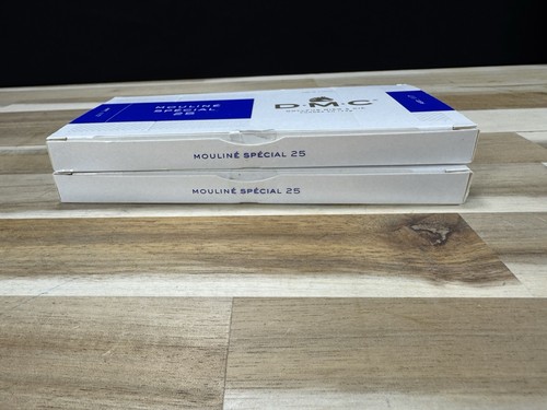 ✅2 Boxes ✅NEW ✅DMC 25 EMBROIDERY FLOSS ✅MOULINE ✅FRANCE ✅100% COTTON ✅#996 & 972 - Picture 9 of 12