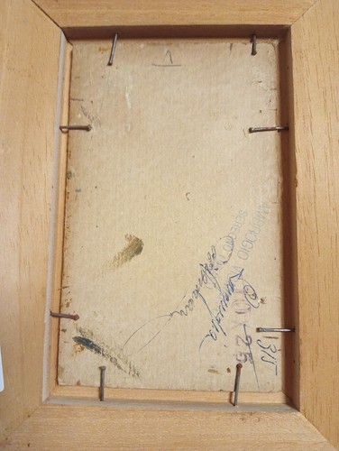 Ambrogio Vismara (1900-1994) Dipinto Ad Olio Laigueglia - Foto 3 di 4
