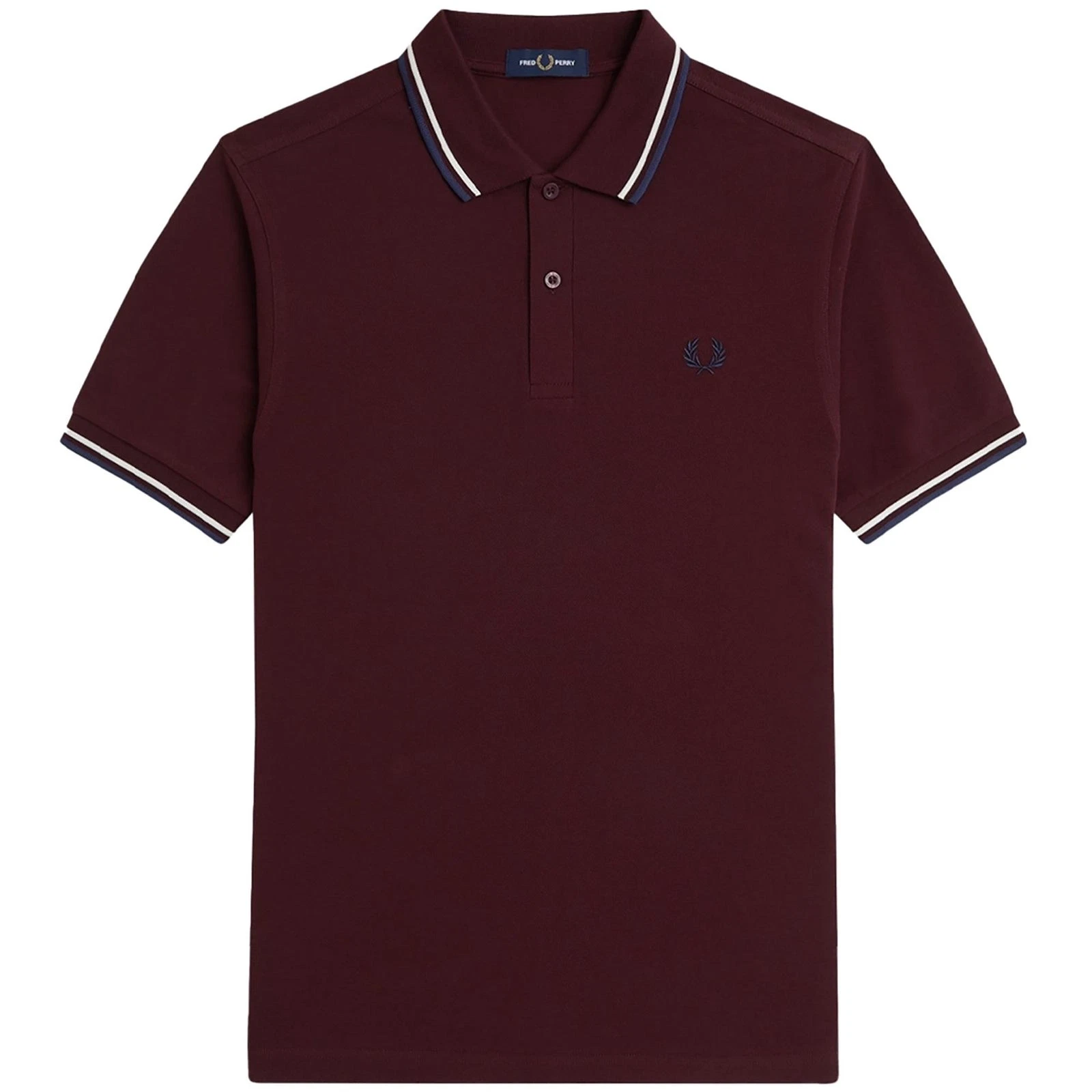 Fred Perry Twin Tipped Mens Cotton Short Sleeve Polo Shirt in Oxblood Size XL
Opens in a new window
