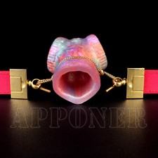 Fetish Mouth Gag With Silicone Dildo Ball Gags Harness Adult Sex Toys For Women