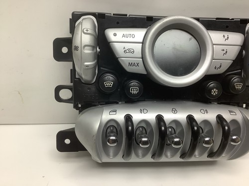 BMW Mini Cooper S R55 R56 Climate Control Switches 3454081 - Picture 2 of 5