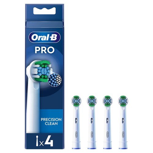 Oral-B Pro Precision Clean elektrische Zahnbürste Nachfüllung Ersatzköpfe, 4er-Pack - Bild 8 von 9