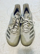 Adias Women’s Size  10 Crazy Flight Athletic  Light Gray