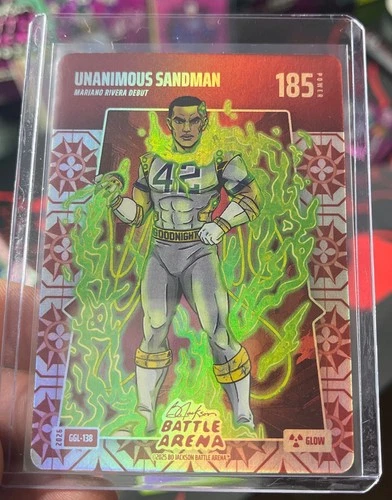 Bo Jackson battle arena 2026 - Mariano Rivera Debut Unanimous Sandman GLOW