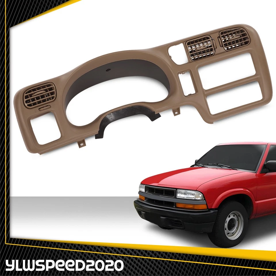 Dash Trim Bezel Fit For 1998-2004 Blazer Jimmy Sonoma S10 Bravada New Foto 2 de 4