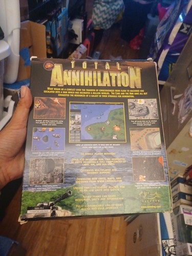 Total Annihilation (PC, 1997) NEU BIG BOX Sealed Pls Lesen! - Bild 2 von 11