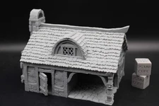 Tabletop Terrain Cottage House Dnd RPG wargame skirmish 28 32mm