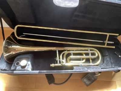 Bach Omega Model Slide Trombone w/F key Trigger Case, w/Sm.Bore Bach  Mouthpiece