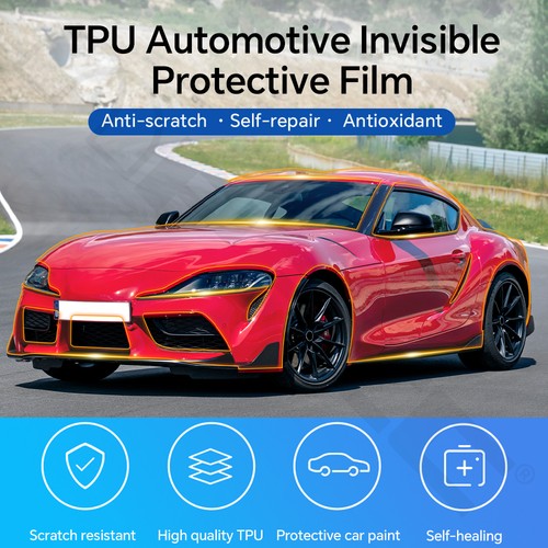 For Toyota GR Supra 2019-2023 Doors Precut Paint Protection Film Clear PPF TPU - Picture 4 of 20