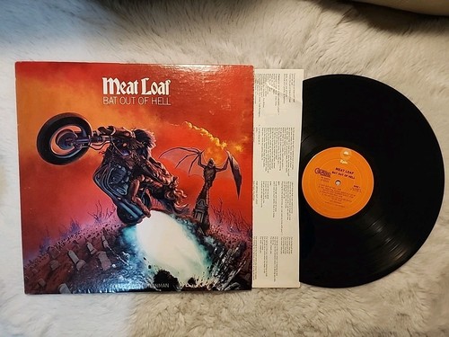 Meat Loaf Bat Out Of Hell 1ST 1977 Vinyl PE 34974 LP Original EX Pop Hard Rock - Picture 8 of 9