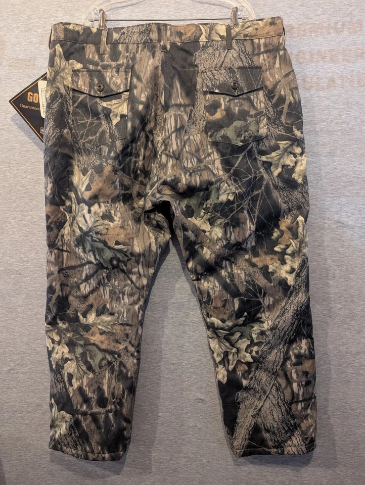 Cabela's Hunting Pants Men's 44 REG Breakup Camo Gore-Tex Insulated NEW NWT - Image 2 of 4